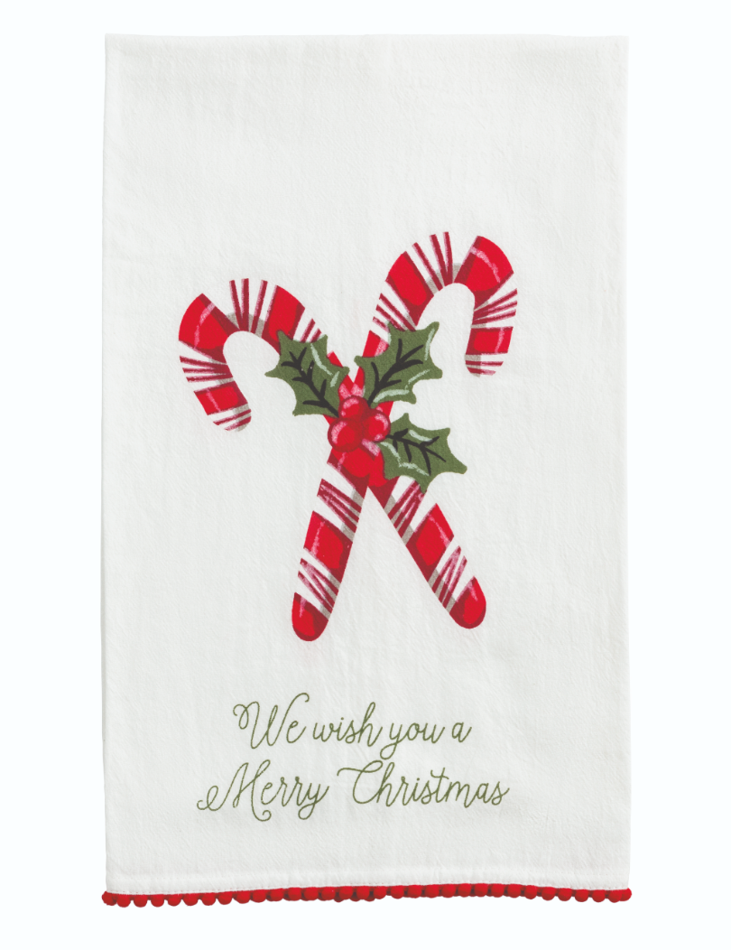 Christmas Printed Tea Towel