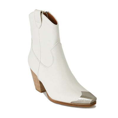 Made For Walkin' Western Bootie-White