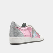Paz Retro Metallic Pink Sneaker