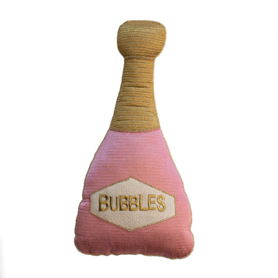 Bottle Shaped Bubbles Pillow