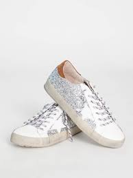 Paula Silver Sparkle Sneaker