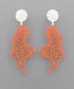 Roaring Tiger Earrings