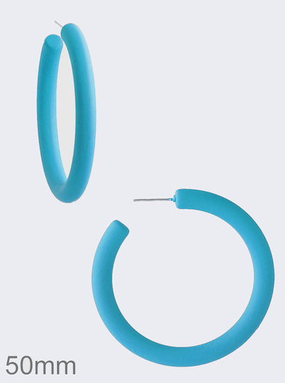 Large Colored Hoops