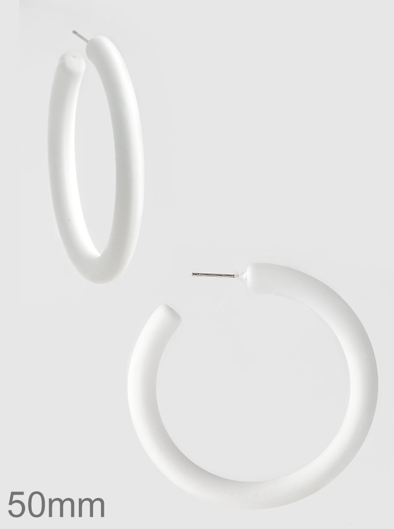 Large Colored Hoops