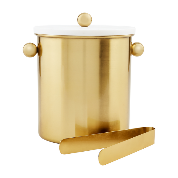 Brass Ice Bucket By Mud Pie