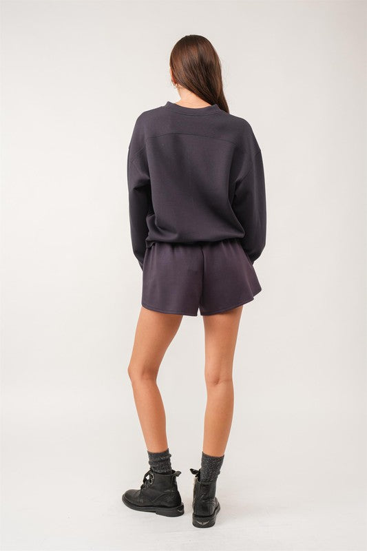 Gotta Go Sweatshirt-Dark Grey