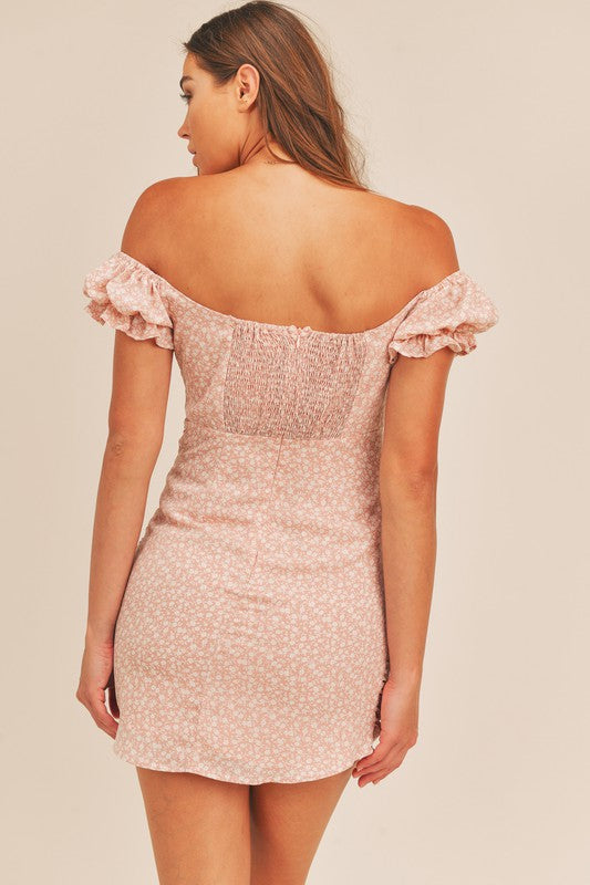 Candy Ruched Mini Dress