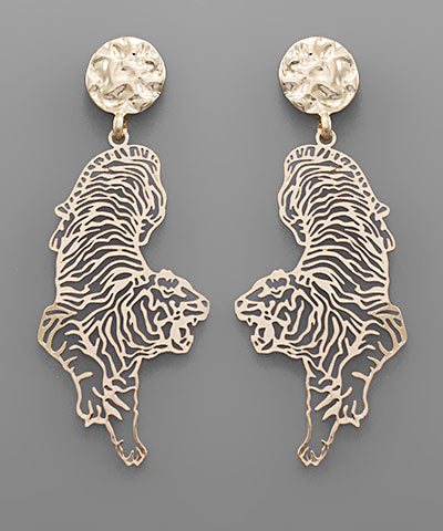 Roaring Tiger Earrings